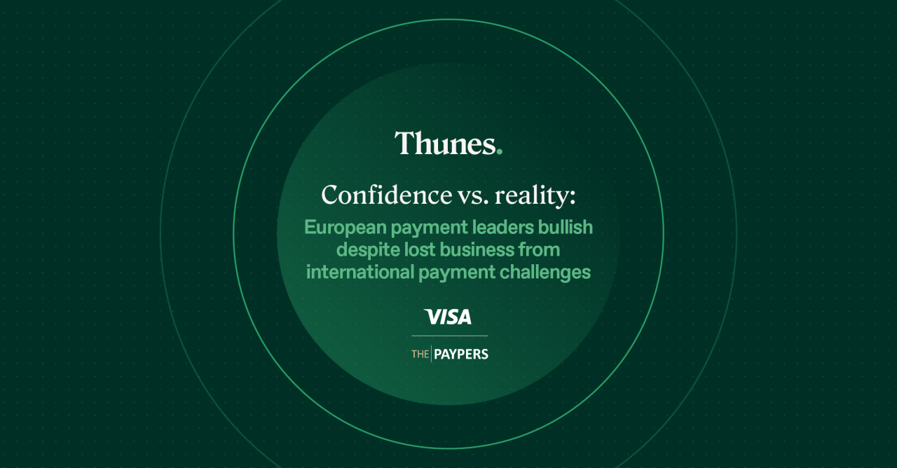 Thunes and Visa release new European research on payment interoperability