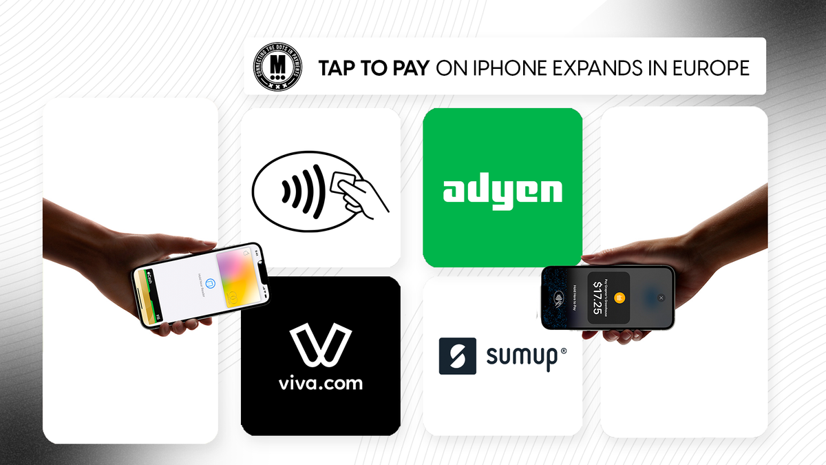 Tap to Pay on iPhone Expands in Europe