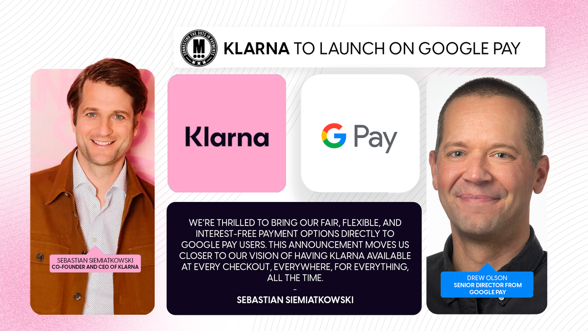 Klarna to Launch on Google Pay