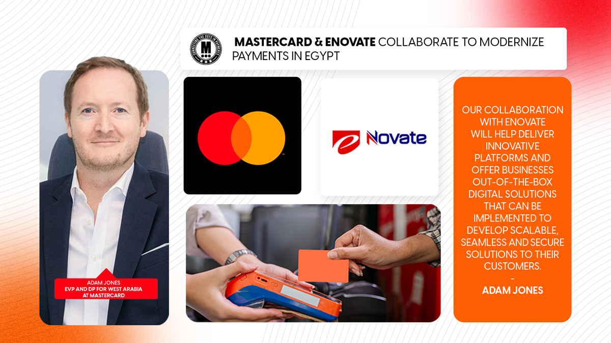 Mastercard & eNovate Collaborate to Modernize Payments in Egypt