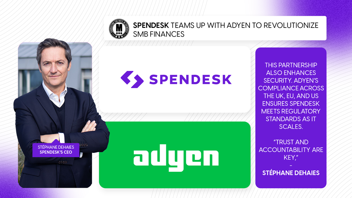 Spendesk Teams Up with Adyen to Revolutionize SMB Finances