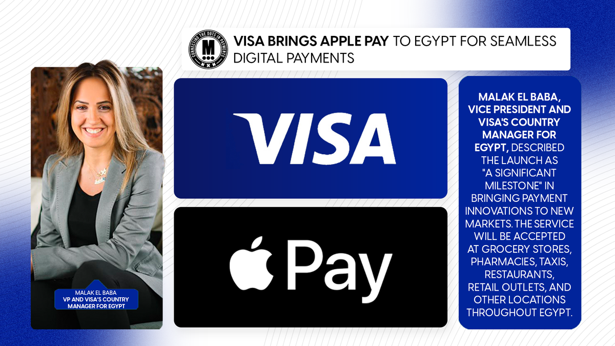 Visa Brings Apple Pay to Egypt 🇪🇬 for Seamless Digital Payments