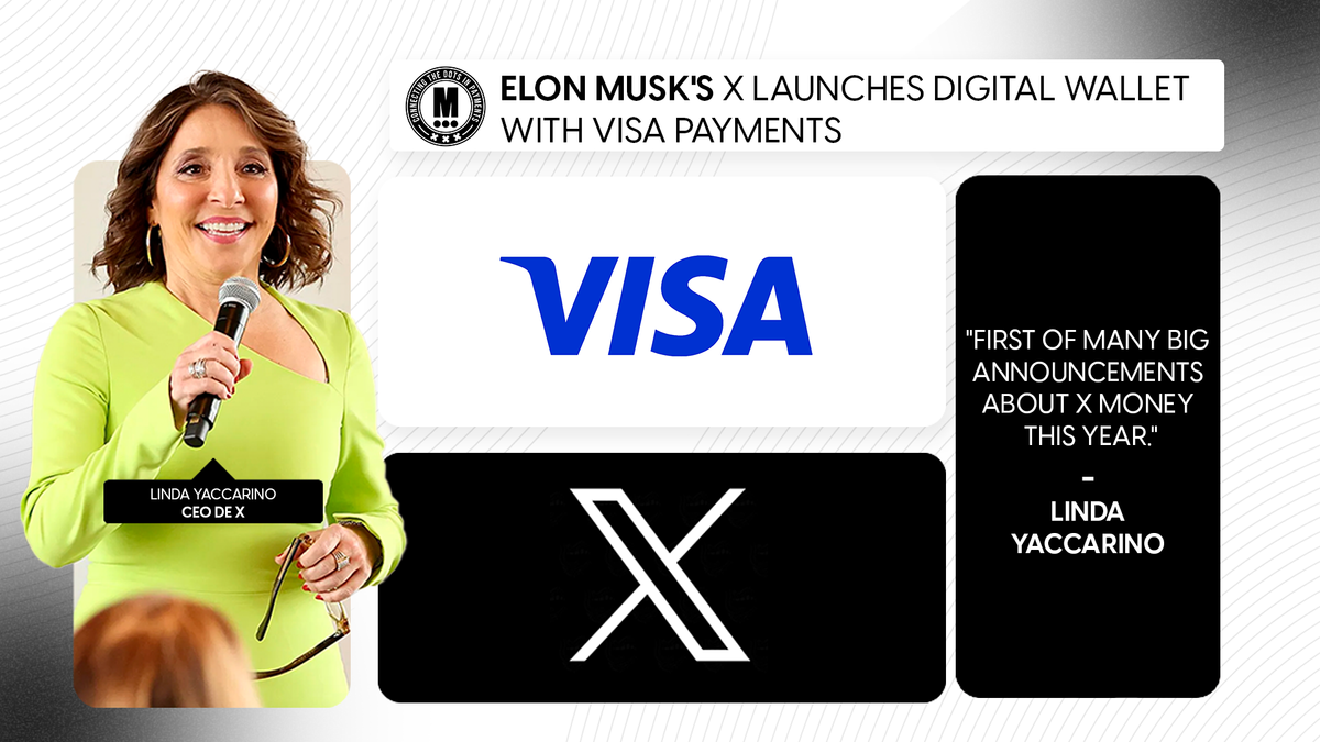 Elon Musk's X Launches Digital Wallet with Visa Payments