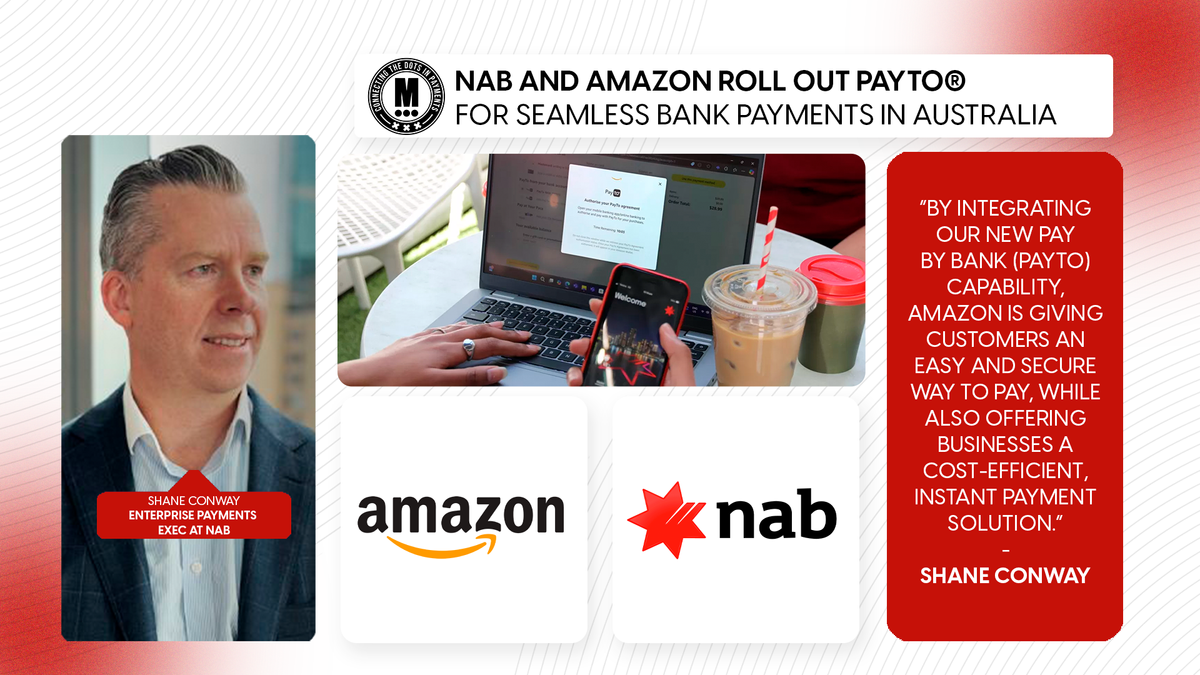 NAB and Amazon Roll Out PayTo® for Seamless Bank Payments in Australia