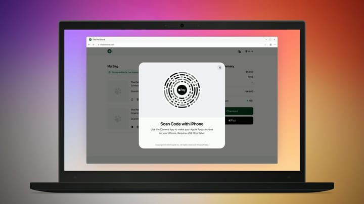 iOS 18 will let you use Apple Pay on any browser on any PC