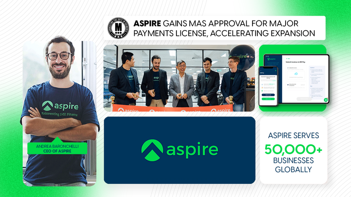 Aspire Secures MAS Approval for Payments License