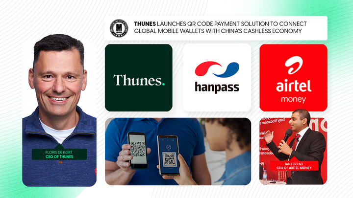 Thunes Launches QR Payment Solution for Global Apps in China